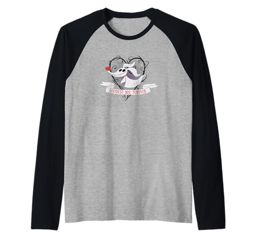 T-shirt raglan Disney L'Étrange Noël de monsieur Jack style baseball pour fan