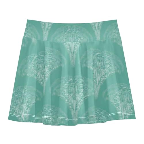 Athletic Skorts for Girls with Shorts Flowy Little Girl Skorts Youth Pleated Skirt with Pockets