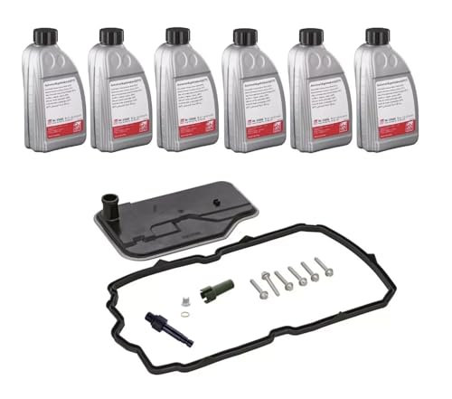 Replace Transfer Case - 2020 Mercedes-Benz Sprinter 7 Transmission Service Kit: 6L ATF (Blue), Filter, Gaskets, Pan Bolts (without pump) for Mercedes 2011-2017 Select Models