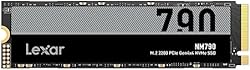 Lexar 2TB NM790 SSD PCIe Gen4 NVMe M.2 2280 Internal Solid State Drive, Up to 7400/6500 MB/s Read/Write, Compa