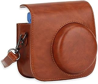 Symphony Camera Case Compatible with Fujifilm Instax Mini 11,Mini 8,Mini 8+,Mini 9 Camera Bag PVC Protective Cover,with Adjustable Shoulder Strap