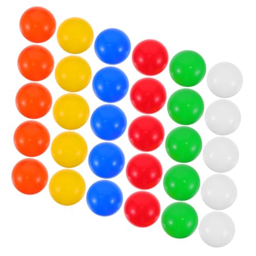 HOOTNEE Interactive Party Supplies 30pcs Openable Plastic Balls for Raffle Drawings Arts Crafts
