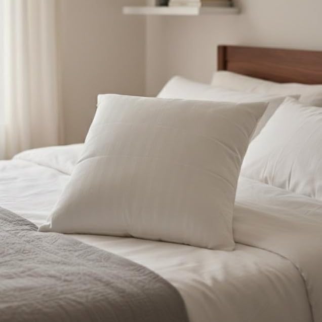 Image of Sleepy Night Reliance Fiber Cushion Filler | 16x16 Inch Set of 5 | Soft & Fluffy | Vacuum Packed | for Sofa & Bed