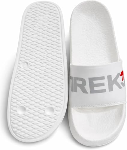 Image of Slide Flip Flops Slippers for Men & Women, Casual Slip-On, Lightweight Comfortable Open Toe Slippers for Daily, Anti-Slip Sole Bathroom Slippers,