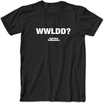 Curb Your Enthusiasm Tshirt Wwldd Adult Black Tee Shirt