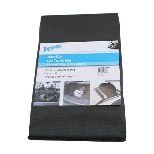 25+ Clever Car Trunk Organization Ideas to Maximize Space 5 Dependable Industries Premium Non-Slip Car Trunk Mat Cargo Liner Universal Cut-to-Fit Protects Against Dirt Size 39" x 47"