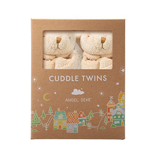 Image of Angel Dear - Beige Bunny, Cuddle Twins Set