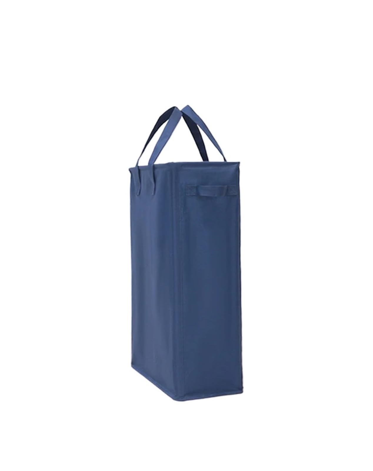 45L Slim Collapsible Laundry Hamper, Thin Dirty Clothes Storage Basket(WD3-106BNAVYBLUE)