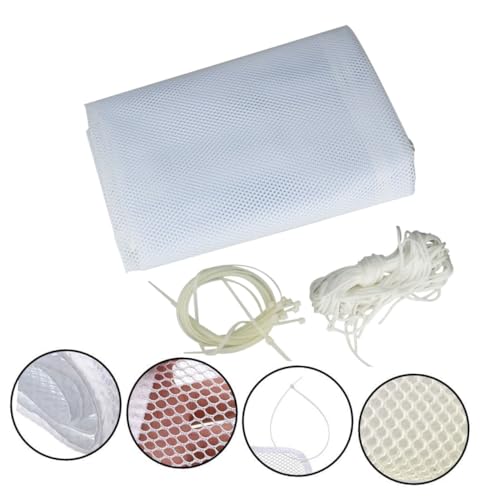 IWOWHERO Banister Railing Guard for Boys and Girls 200x74cm Safety Net for Stairs High Density Baby Railing Guard Easy Install Child Proof Mesh