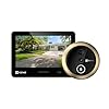 EZVIZ EP4 Spioncino Digitale WiFi 4K con Schermo Touch da 5,5”, Batteria 7100mAh, Riconoscimento Facciale AI, Audio Bidirezionale, Visione Notturna, Rilevamento PIR, Supporta MicroSD 512GB, Oro