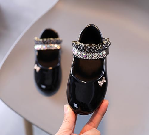 Girls Pu Leather Mary Jane Ballet Flats School Wedding Party Dress Shoes for Toddler/Little Kid2