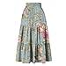 Summer Skirts for Women 2026 Fashion Boho Long Skirt Trendy Floral High Waist A Line Beach Dress Vacation Outfit