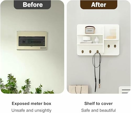Tapa de caja de interruptores abatible horizontal para decorar la entrada de casa 4