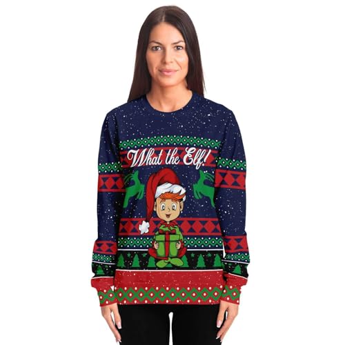 What the Elf Navy Sweatshirt, alternative view 1