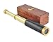 Produktbild Nautical Replica Hub Antique marine brass pocket telescope 12" with wooden box