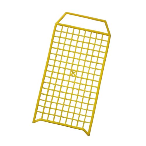 LIXSAZSE Rejilla de malla para pintura de polipropileno, filtro pintura para muebles y mejoras del hogar, 4 pulgadas, Amarillo, 4 pulgadas
