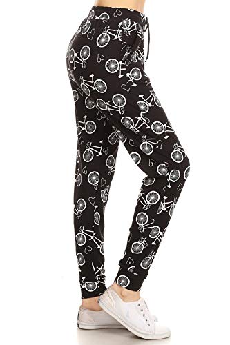 Image of Leggings Depot Premium Jogger Women's Popular Print High Waist Track Pants(S-XL)