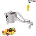 Spremiagrumi Manuale, Spremiagrumi Manuale in Acciaio, Spremiagrumi Manuale in Acciaio Inox, Spremi Limone, Acciaio Inox Manuale di Limone, Per Spremere Succo di limone, Arancia, Agrumi, Anguria