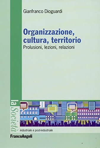Organizzazione cultura territorio recueil sciences sociales et études de gouvernance