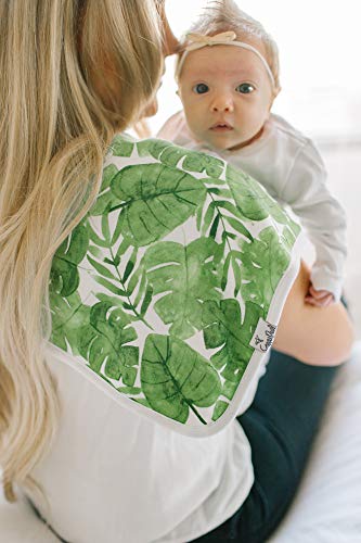 Image of Copper Pearl Premium Baby Burp Cloths - 3-Pack Large Cotton Burp Cloths, Extra Soft Spit Up Rags with 3 Absorbent Layers, Perfect for Baby Boy and Baby Girl Gifts (21 inch x 10 inch Size, Noah Set)