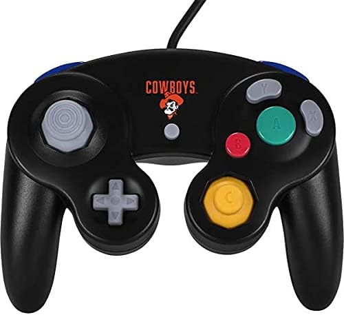 Skinit Decal Gaming Skin Compatible with Nintendo Gamecube Controller - Officially Licensed Oklahoma State University OSU Ride Em Cowboy Design