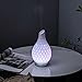 MAXWINER Essential Oil Diffuser Handmade Art Glass Aromatherapy Ultrasonic Humidifier with 7 Colors Lights Changing, Waterless Auto Shut-Off, Time Setting for Home, Office, Room 120ml (Diamond)
