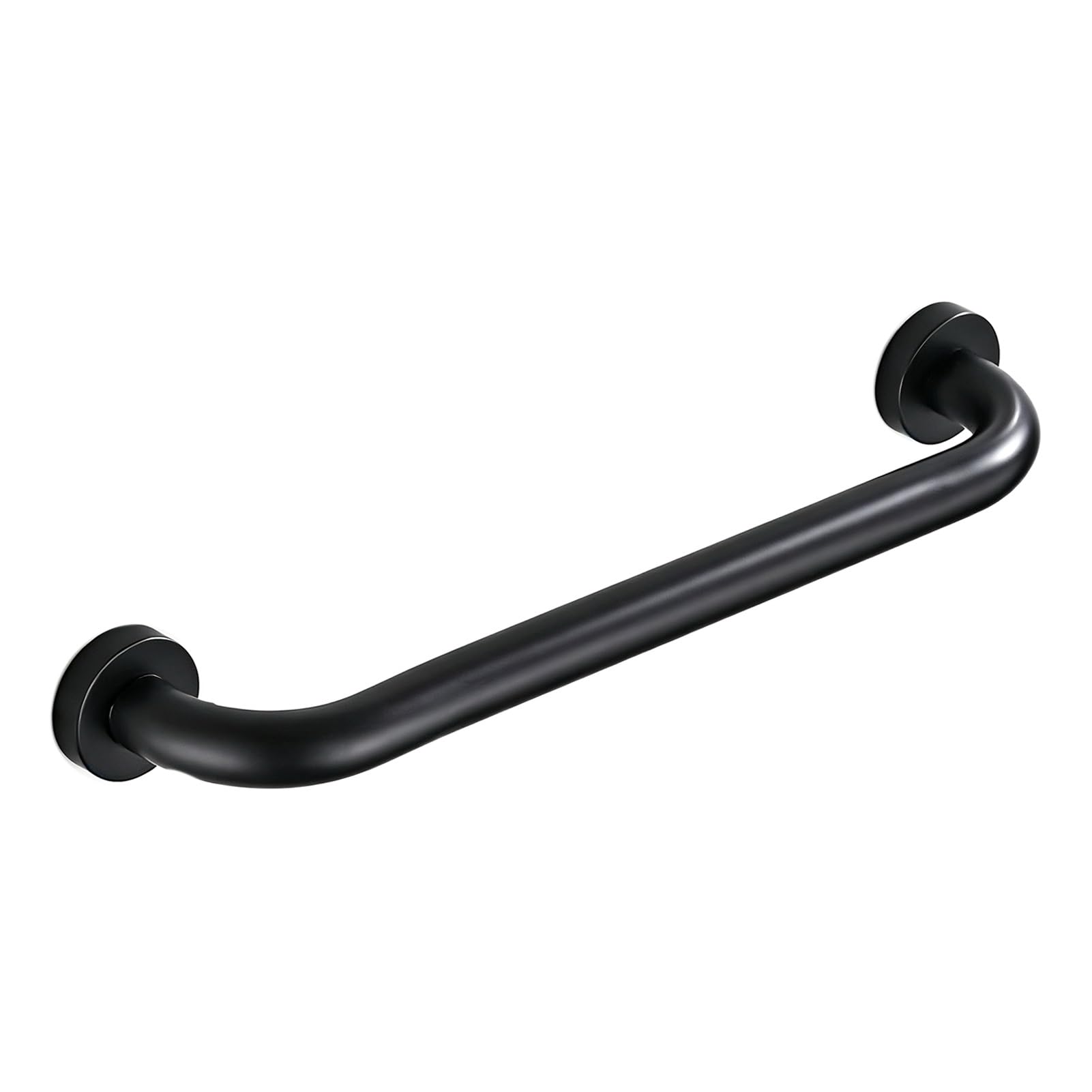 Fkxsxaz Black Grab Bars For Bathtubs And Showers, Non-Slip Bathroom Shower Handle Wall, Safety Handicap Rails, Stainless Steel, Stair Handrail (Black)(100Cm/39In)