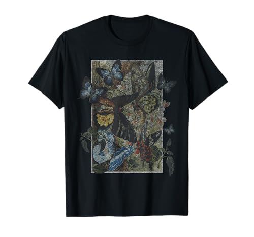 Fairycore Aesthetic Fairy Grunge Cottagecore Goth Butterfly T-Shirt