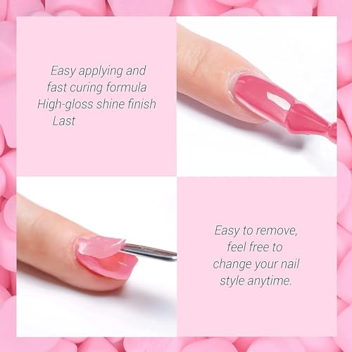 Nail Polish Pearl Glitter Nail Polish Set - Pearl Mermaid Nail Varnish Sets - Colourful Glitter Nail Varnish - Super Shine Long Lasting Nail Polish - Holographic Magic Rainbow - Image 6