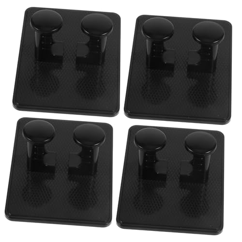 Gogogmee Razor Storage Rack 4 Wall Hooks Shaver Organizer Easy to Assemble for Bathroom