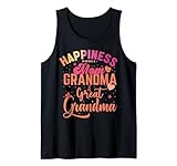 Photo Gallery festa della mamma design happiness is being a mom & great grandma canotta Photo Gallery festa della mamma design happiness is being a mom & great grandma canotta