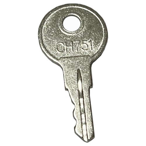 Image of 8PCS CH751 Key Universal CH751 Replacement Keys CH751 RV Key for RV Campers Compartments, T-Handles, Storage Cabinets, Door Lock, Tool Boxes