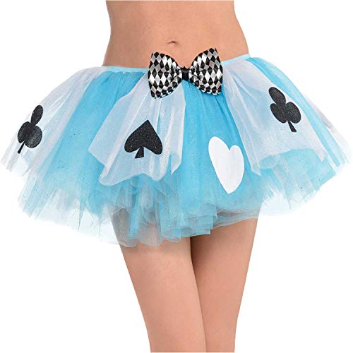 Yummy Bee Tutu Skirt Women Alice in Wonderland Costume Skirt - Fancy Dress Tutu Skirt - Size 8 10 12 14 Adult Blue