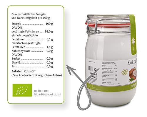 bioKontor bio Kokosöl 1000ml