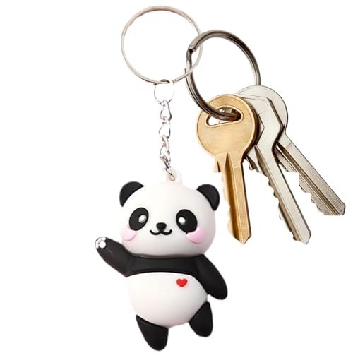 Cute Design: Designed with a whimsical cartoon-inspired aesthetic, this keychain combines lively expressions and decorative functionality, making it a charming accent for backpacks or personal items