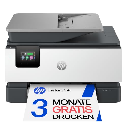 Višenamjenski pisač HP OfficeJet Pro 9120e, uključena 3 mjeseca besplatnog ispisa Instant Ink, pisač, skener, fotokopirni uređaj, faks, WLAN, LAN, duplex, airprint, sivo-bijelo