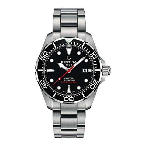 Certina DS Action Diver Automatic Black Dial Men's Watch