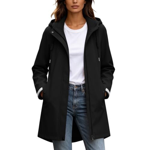 Manteau pour printemps automne veste imperméable femme pour savourer la nature malgré le vent