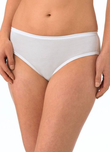 Image of Jockey Underwear Women: Supersoft Bikini Underwear | Underwear Women Pack, 3 Pack, Blue Monday Stripe, 8