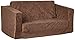 Fun Furnishings Toddler Flip Sofa, Brown