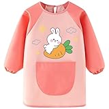 【Dimensions】Ce tablier enfant fabriqué à la main, mesure 56 cm de long, 44 cm de large et 50 cm de long. Taille : 140 cm. Adapté aux enfants de 3 à 8 ans, tablier enfant peinture est parfait pour la peinture, les jeux, les concours d'artisanat, la cuisine à l'école ou au quotidien.