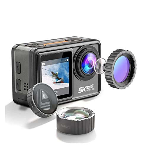 Caméra d'action objectif interchangeable zoom stabilisé avec mémoire 32G - 6