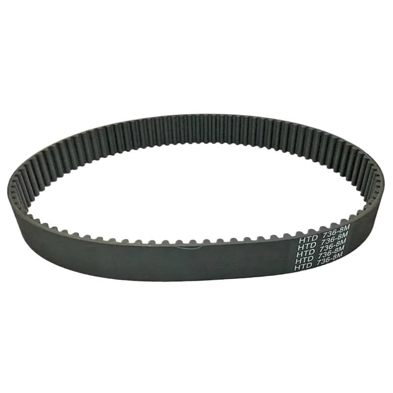 Courroie de distribution HTD 8M pas 8mm longueur 1264 mm pour poulie synchrone