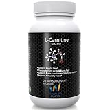 L CARNITINE Powder Tartrate Supplements 500 mg for Weight Loss Management - Non GMO Diet Pills with Amino Acid - 60 Capsules