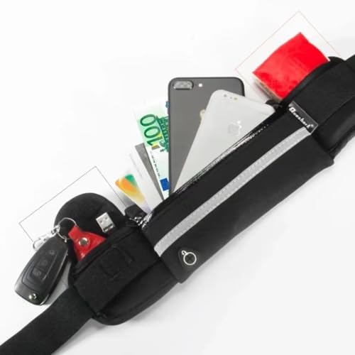 Pochete Esportiva Corrida Porta Celular Garrafa Documento Cinta Fitness