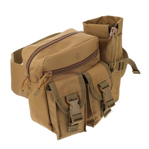 Riñonera de tela oxford deportiva bolsa de cintura para actividades al aire libre
