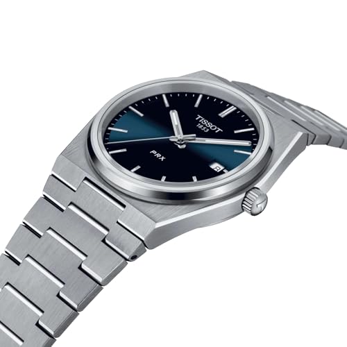 Image of Tissot PRX Blue Dial Men's Watch-T1374101104100 (Open Secure Delivery)