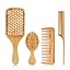 Pettine In Legno Di Sandalo Verde – Bellezza Naturale Per I Tuoi Capelli – Glow Routine - Foto 7