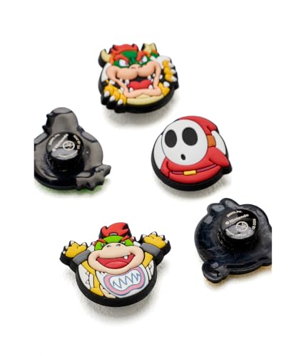 Image of Crocs Unisex Jibbitz Characters Super Mario Secondary 5-Pack One Size