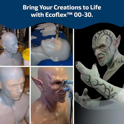 Smooth Ecoflex 00-30 Soft Platinum Silicone Liquid Rubber Trial Unit